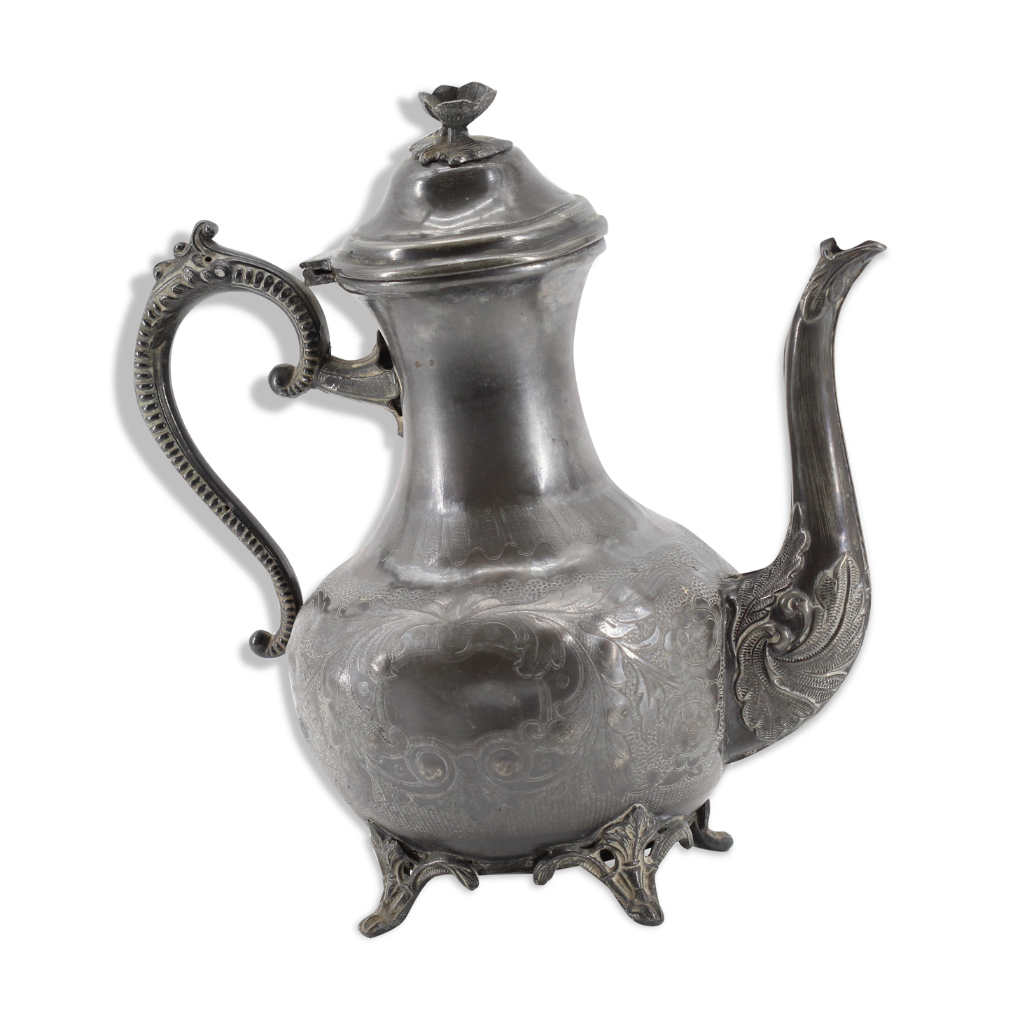 Ancient English teapot