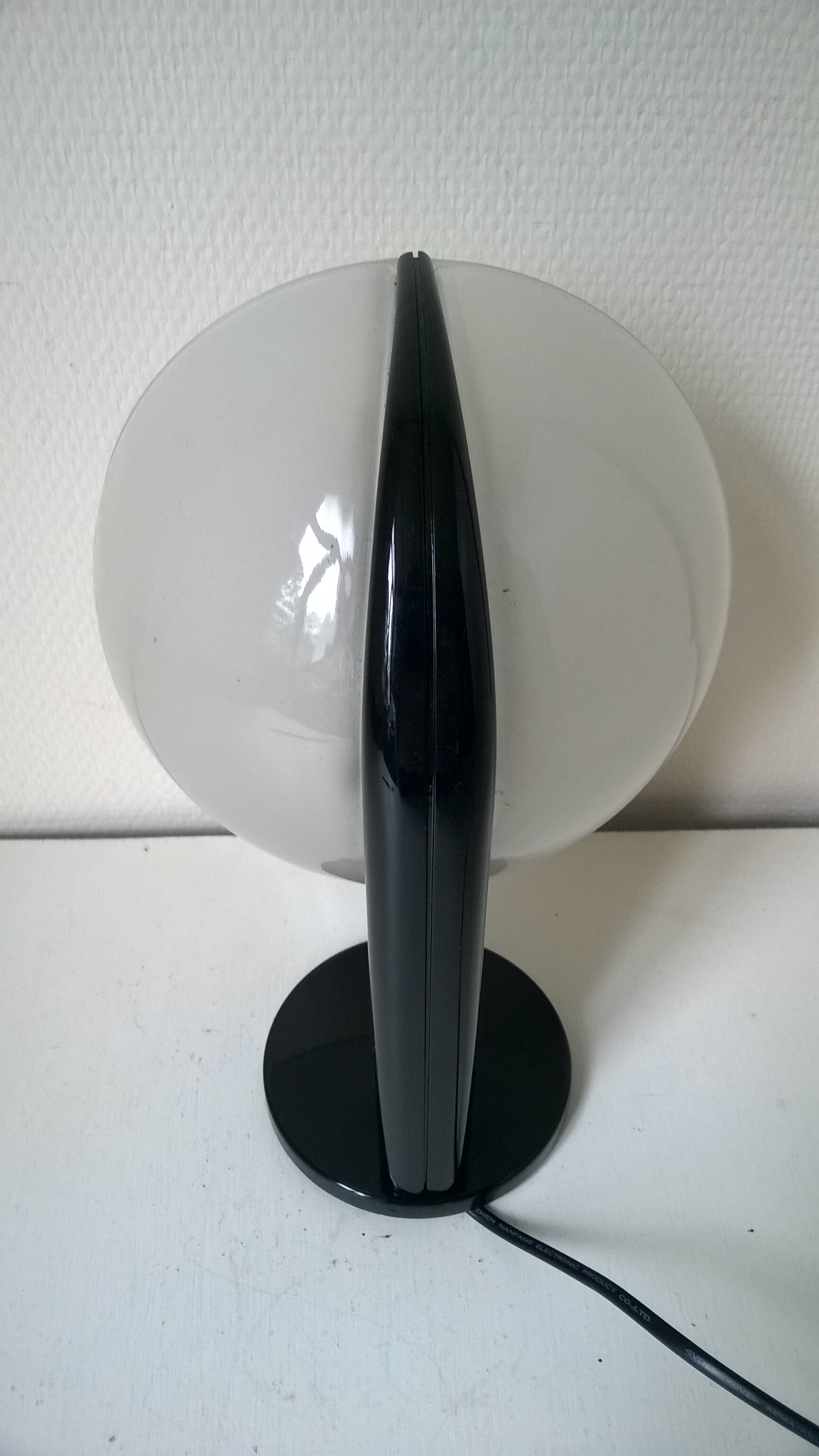 Wall light ev frosted glass and metal LUCI - Italy in the style of Elio Martinelli