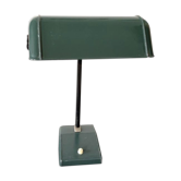 Lamp office or bedside type notary vintage green years 50