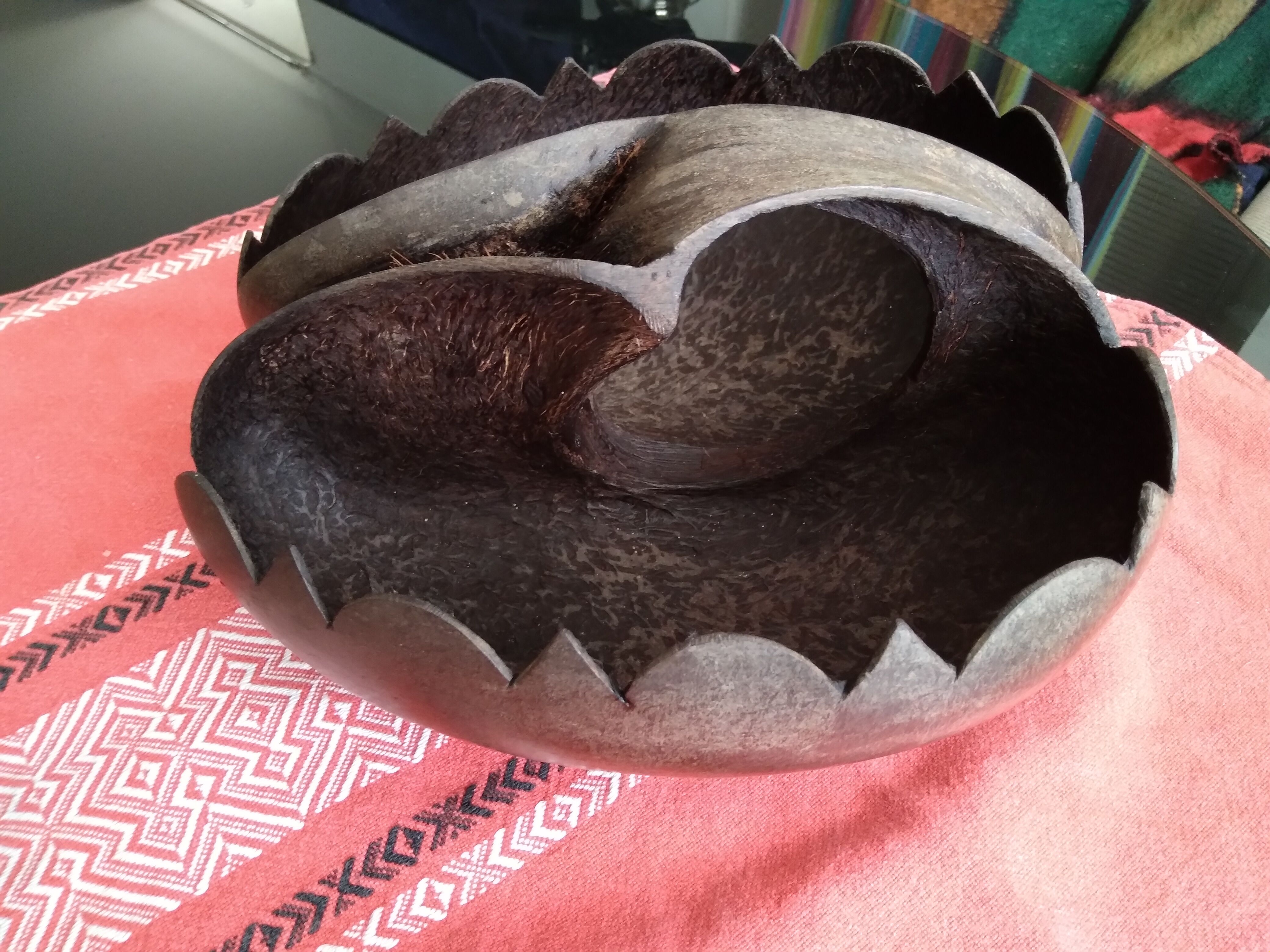 Coconut basket buttocks of Seychelles