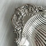 Large metal shell bowl