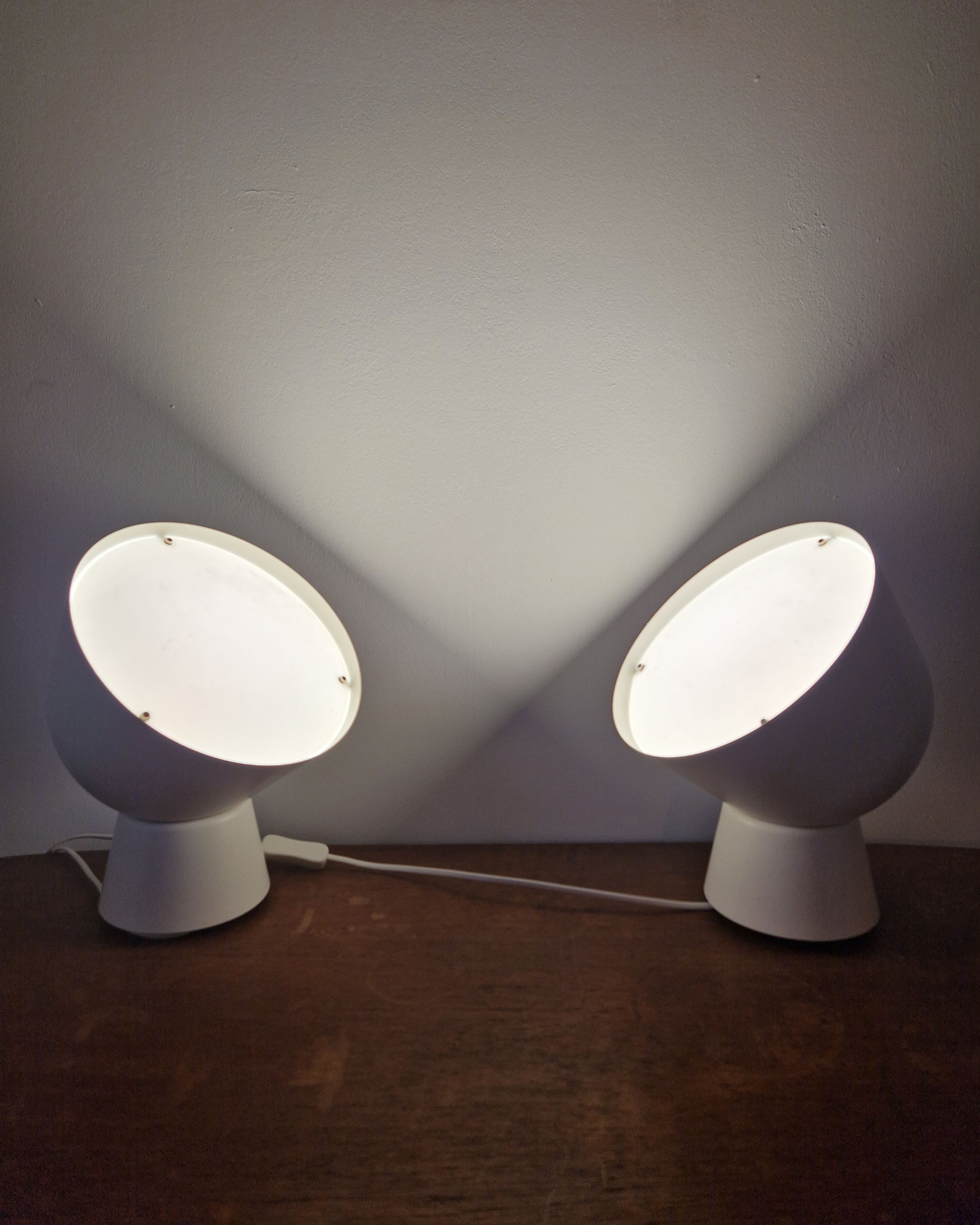 Pair of lamps/wall lamps Ola Wihlborg