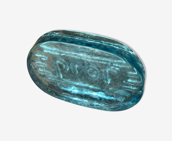 Porte savon verre soufflé de Biot