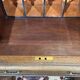 English oak graduated desk from the late 19th century.
