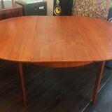 Teak dining table with extensions (4 to 6 people) by LB -