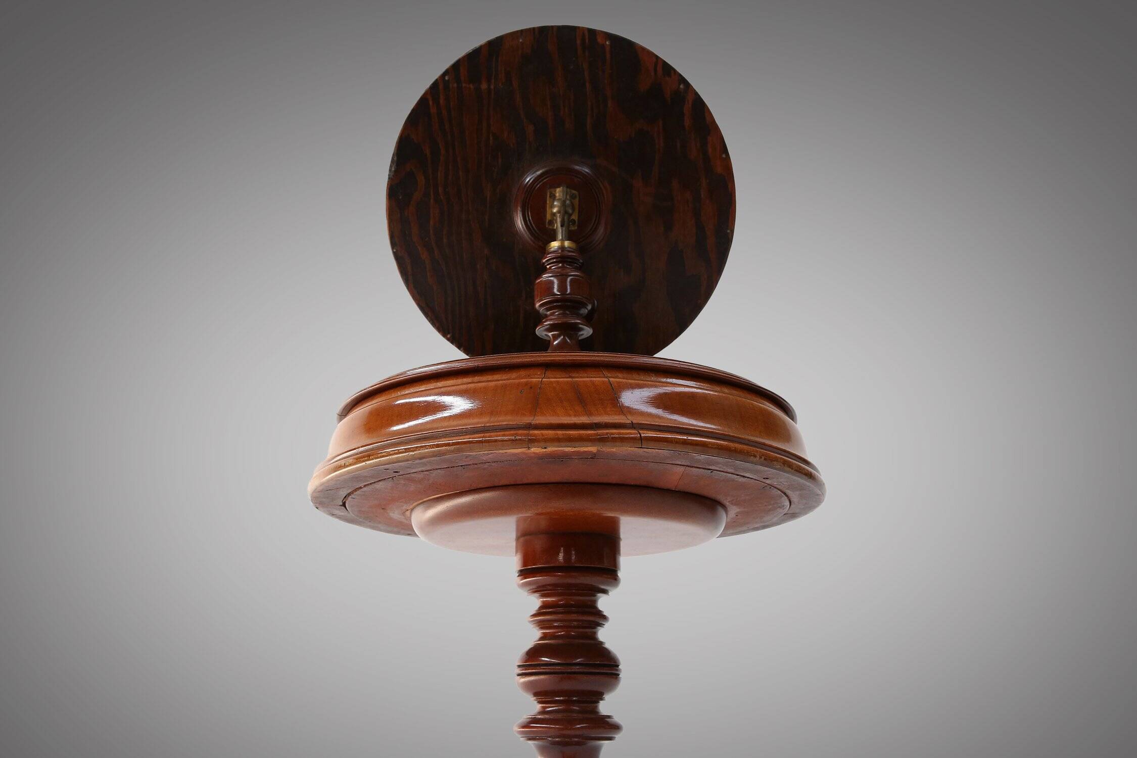 Romantic Make‑Up Mirror with Side Storage, France 1850s