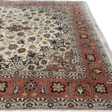 Tapis Persan Tabriz en Laine incrusté de Soie 300x200 cm