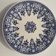 4 lovely dessert plates in porcelain from Gien.