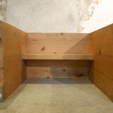 Series of eight stools Les Arcs Charlotte Perriand