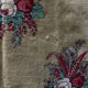 18th century Provence pillowcase in crenellated Indian fabric with pennants