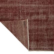 ONE-OF-A-KIND TURKISH HANDWOVEN VINTAGE RUG - RUSTIC VINTAGE CHARM 213X 110
