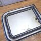 Old Louis Phillipe mirror, silvered with silver leaf.