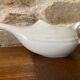 White porcelain saucière