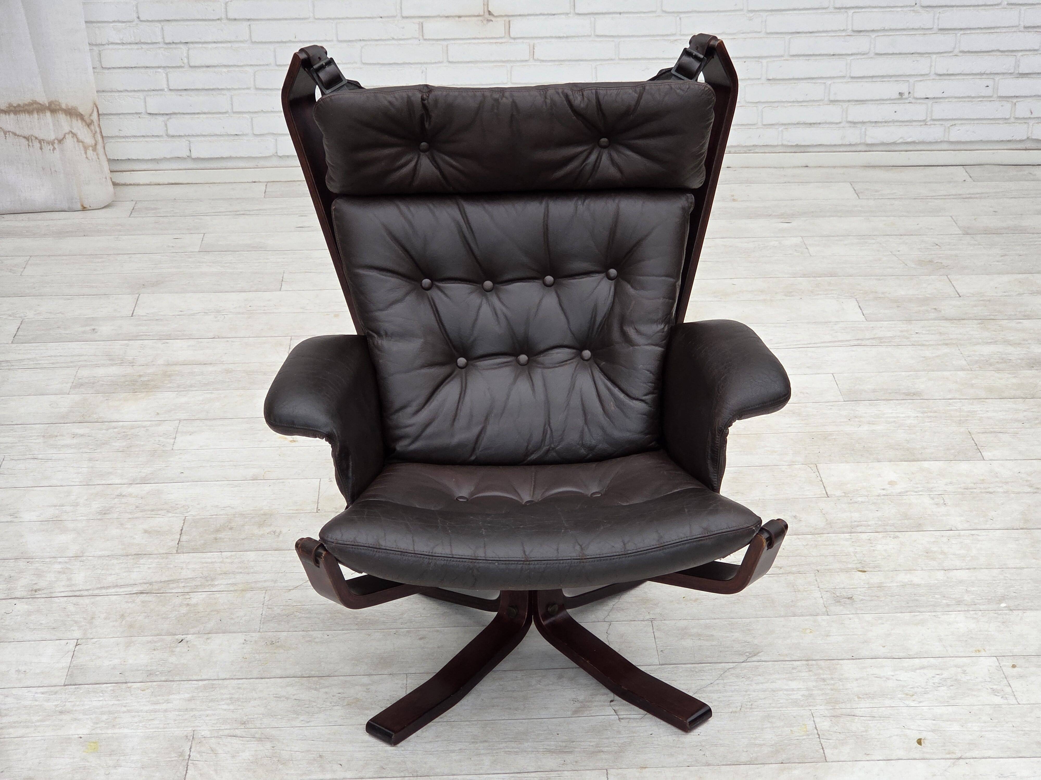 1970s, Norwegian chair by Sigurd Ressel, model "Falcon".