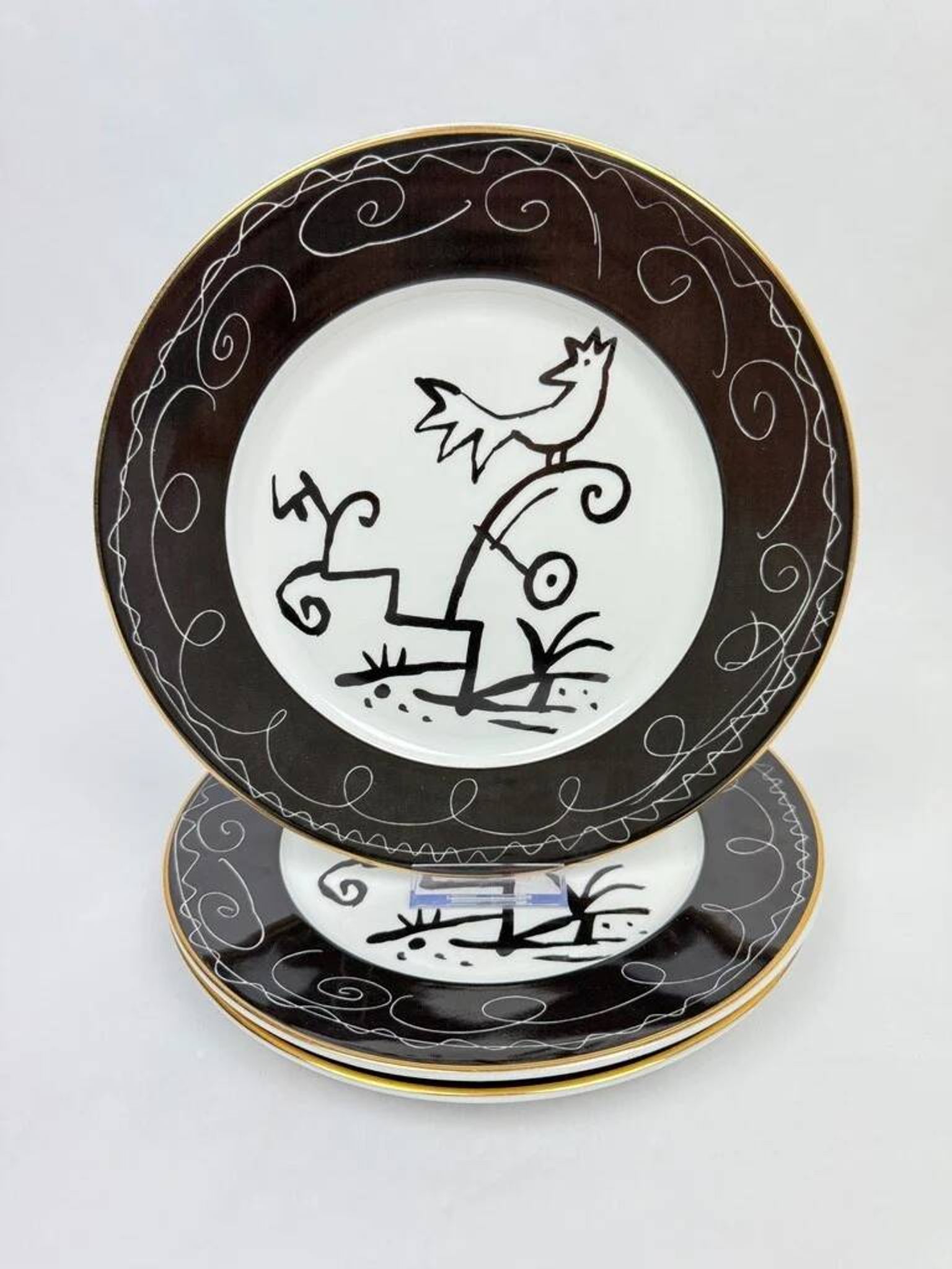 Javier Mariscal for Bidasoa, set of 18 plates.