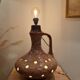 Ceramic lamp from the 1960s-1970s