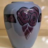 Vase violet de O. Larrieu