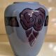 Purple vase by O. Larrieu