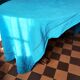Monogrammed cotton tablecloth