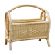 Bamboo rattan magazine holder
