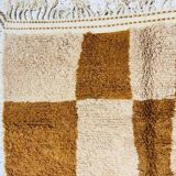 Handmade Boujad Berber rug in wool, 150/250cm