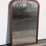 Large Art Deco mirror 162cm, vintage 1950s