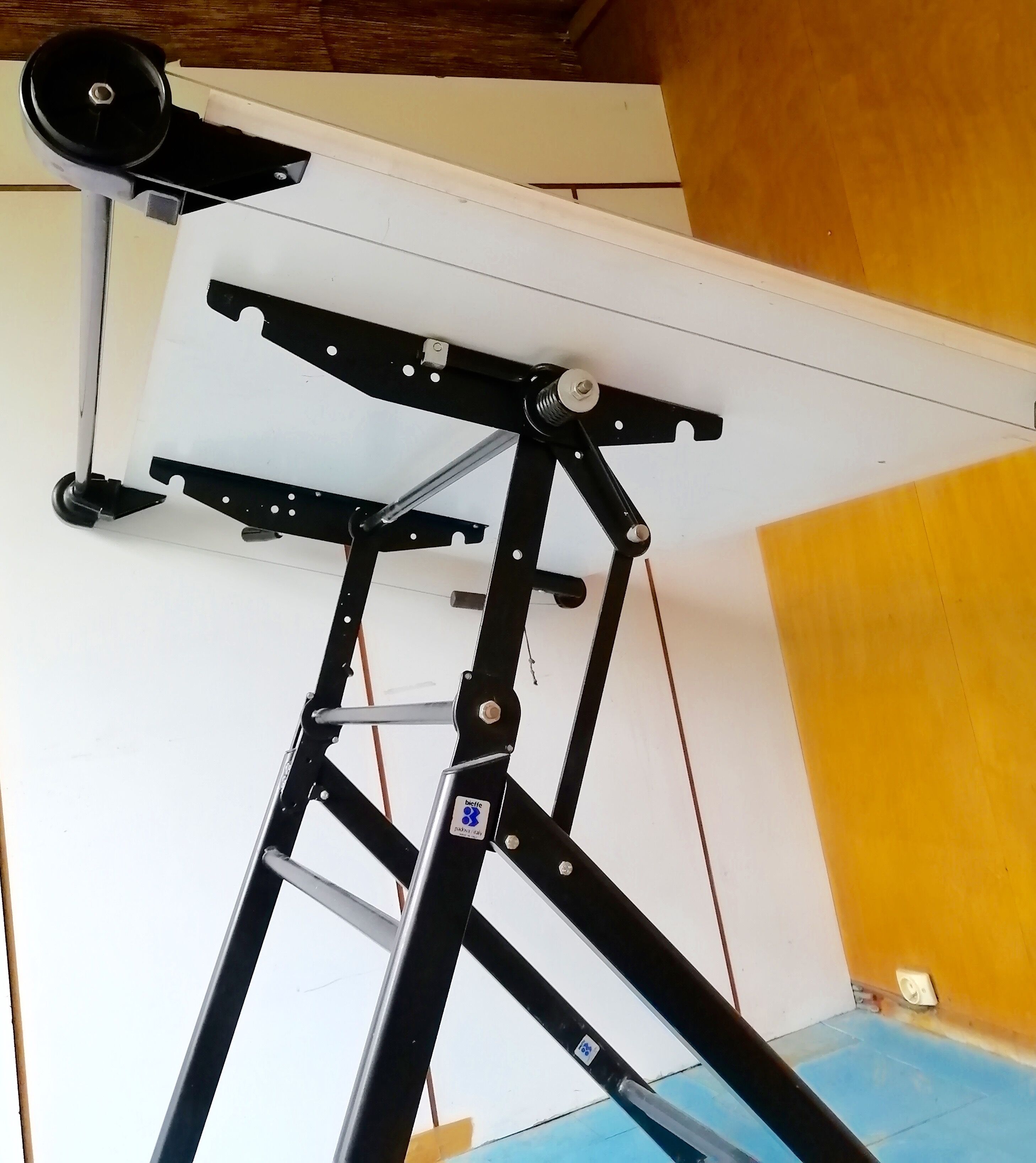 Bieffe architect's drawing table with ruler Selency