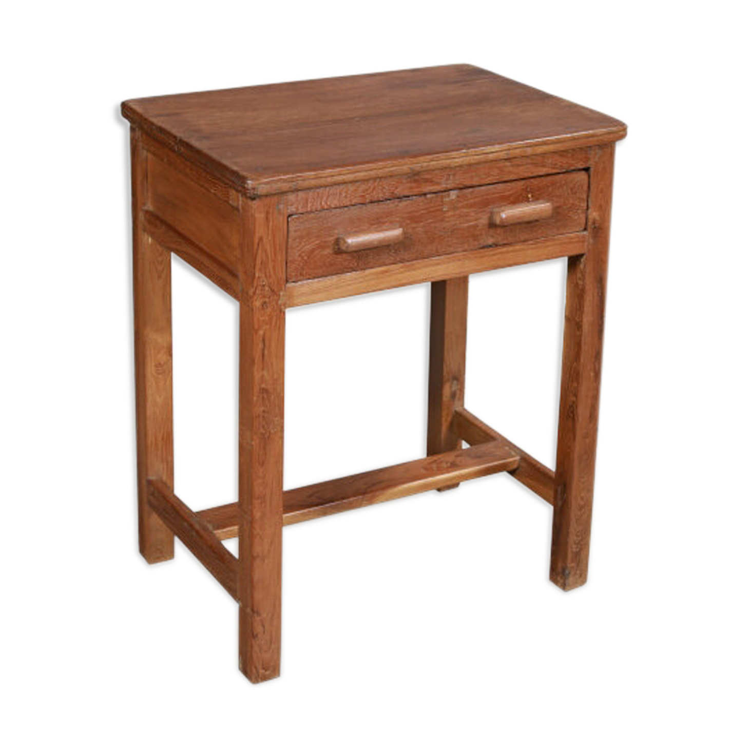 Console Bureau Table High Brown 1 Old Teck India Drawer