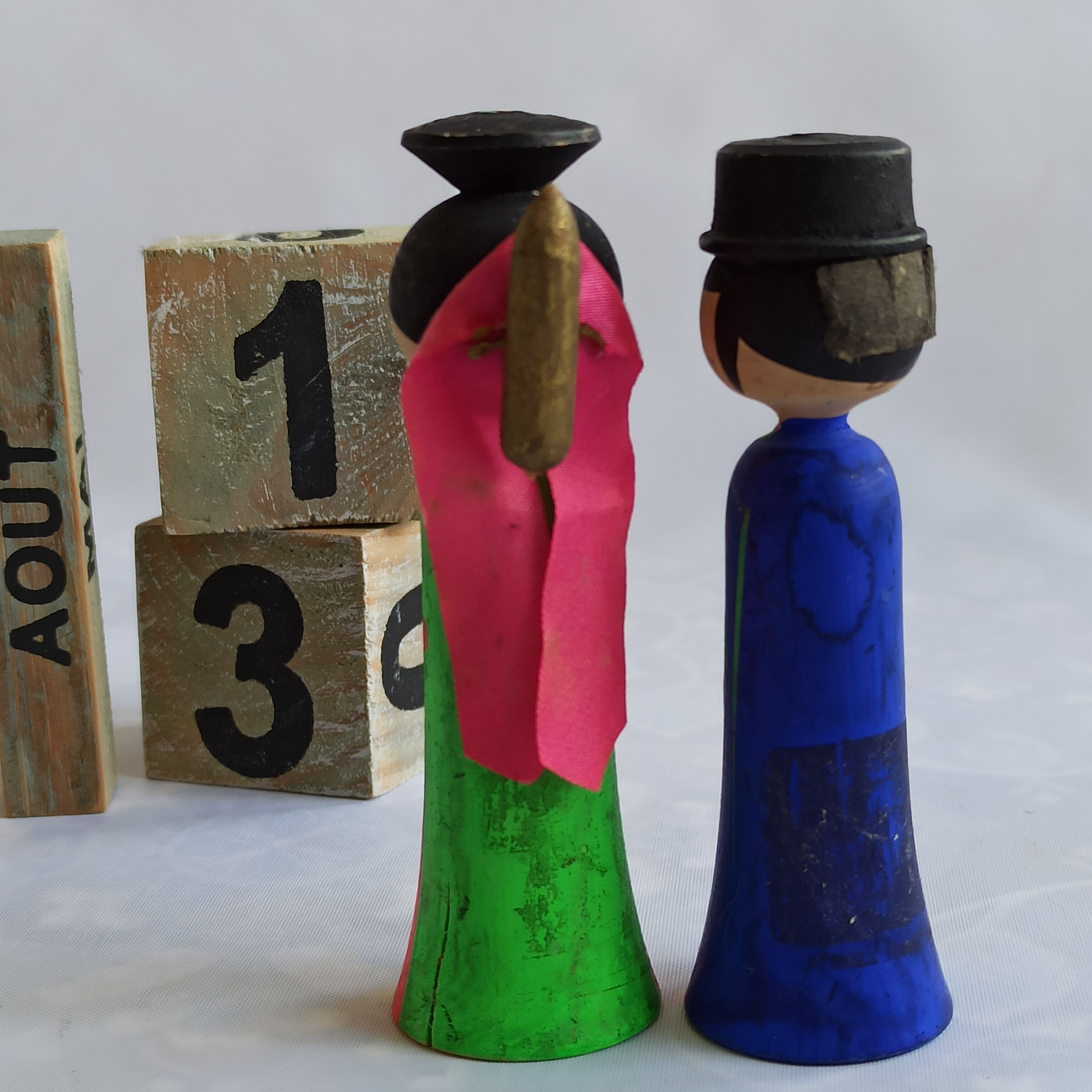 Kokeshi miniature wooden