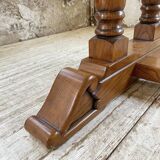 3m oak table from 1950 with its extensions