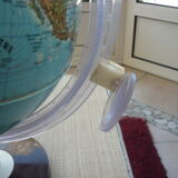 Bright globe world map