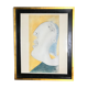 Picasso, reproduction "woman's head" preparatory drawing Guernica