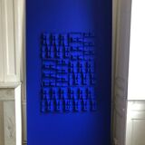Graphic abstract painting