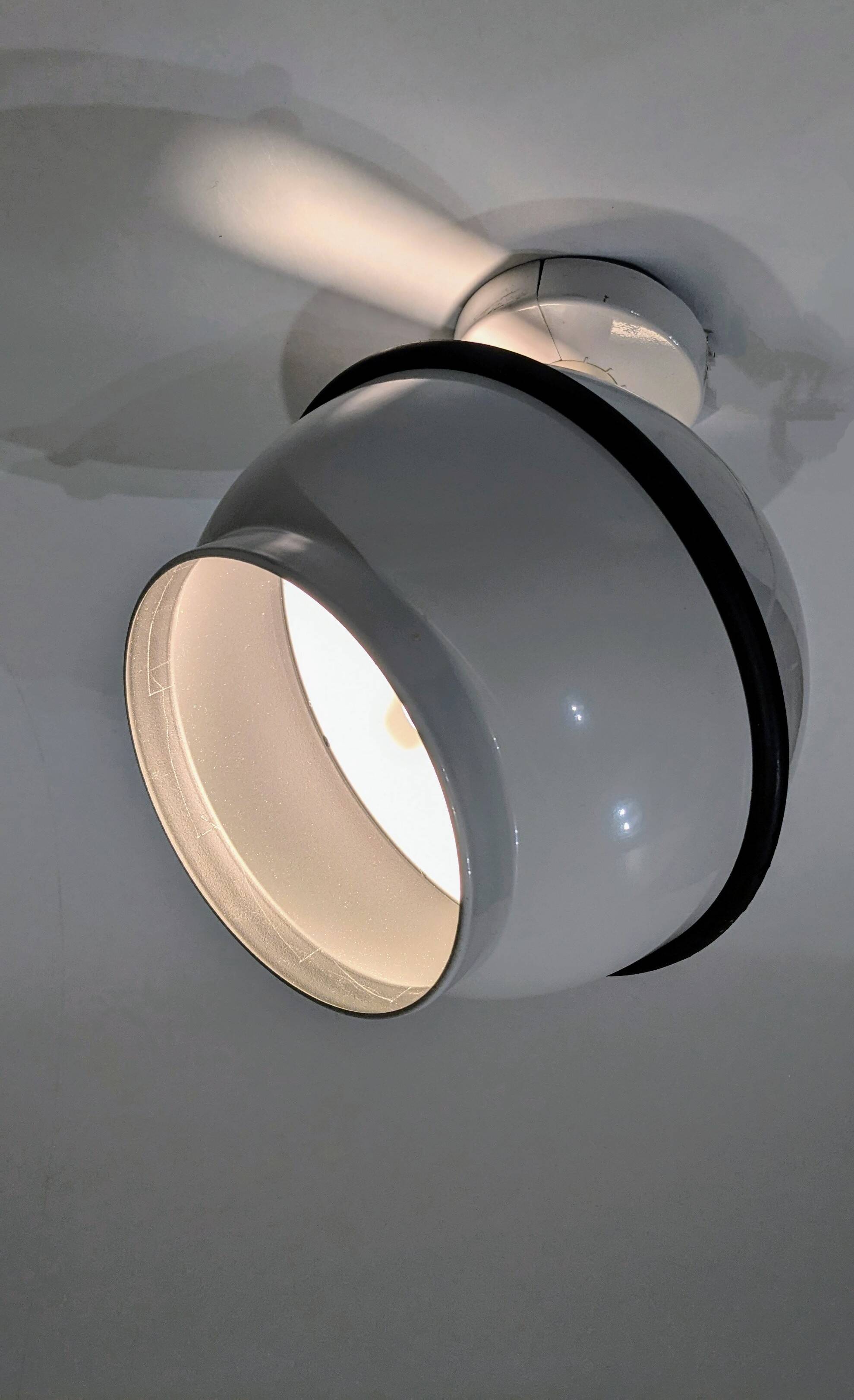 Space Age EyeBall 70s Design Wall or Ceiling Lamps