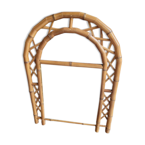 Miroir entourage en bambou