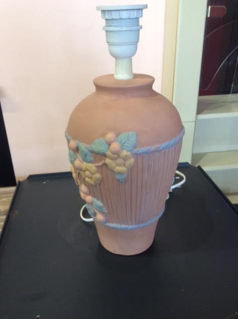 Terracotta lamp