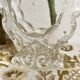 Antique molded glass carafe