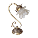 Brass lamp, circa 1900