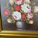 Oil on canvas, framed still life