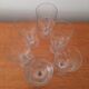 Set of 6 antique glasses