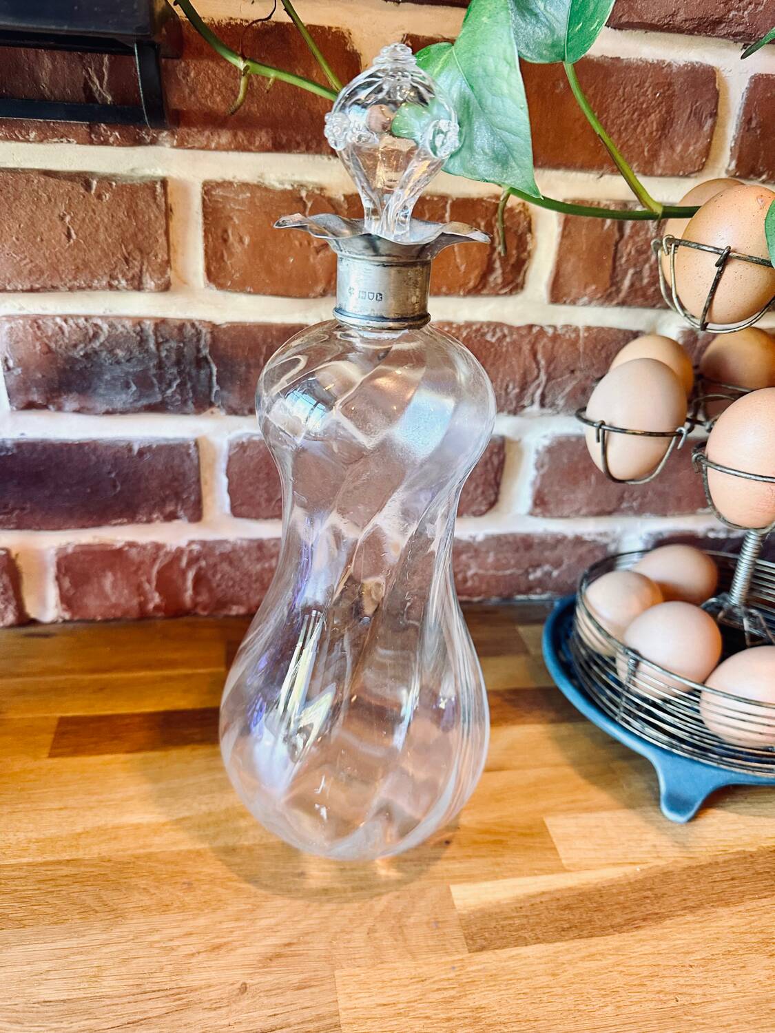 Carafe vintage cristal
