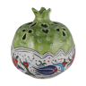 Vase décoratif en céramique turque et forme de grenade