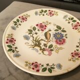 Decorative plate earthenware of Blois