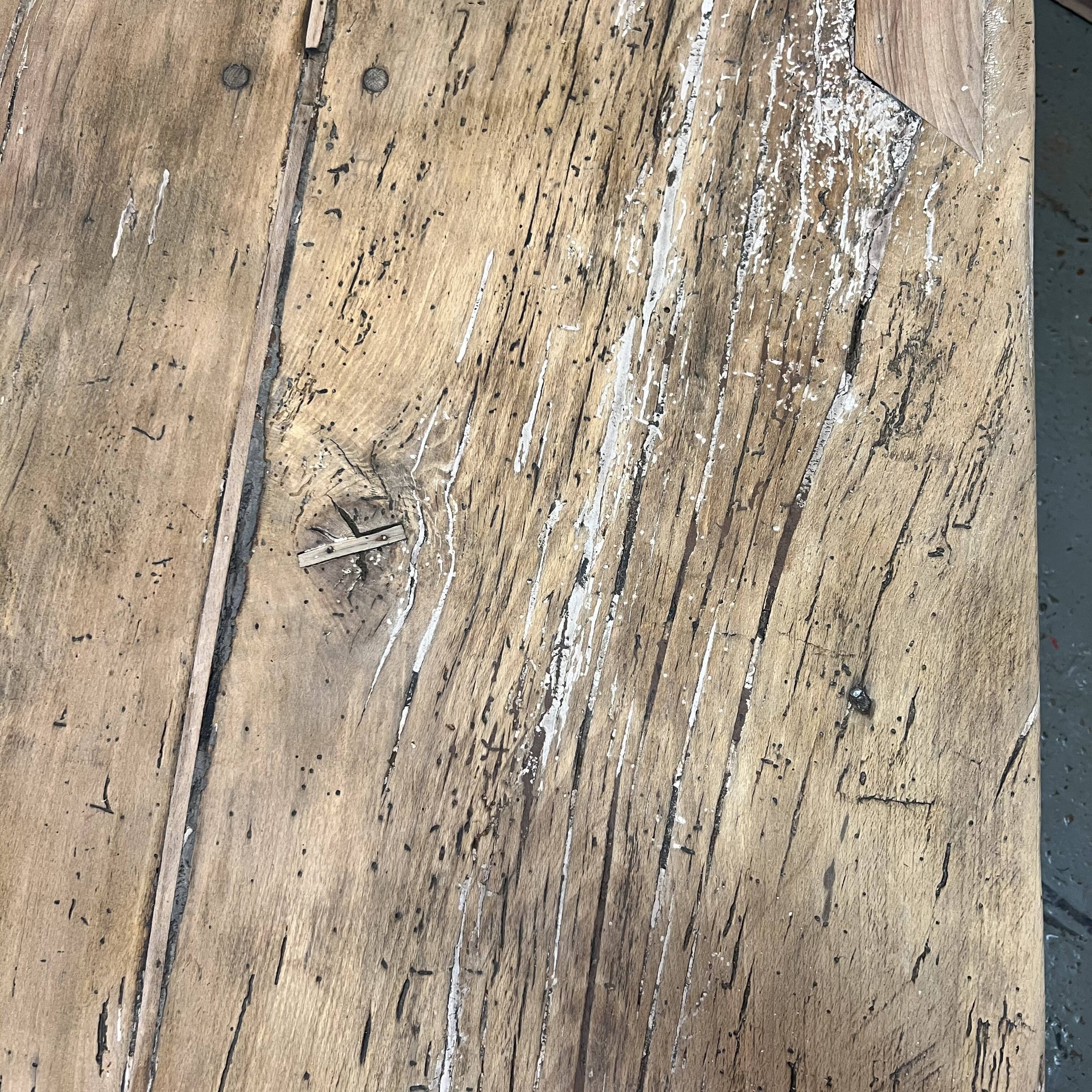Table de ferme en chêne XXL