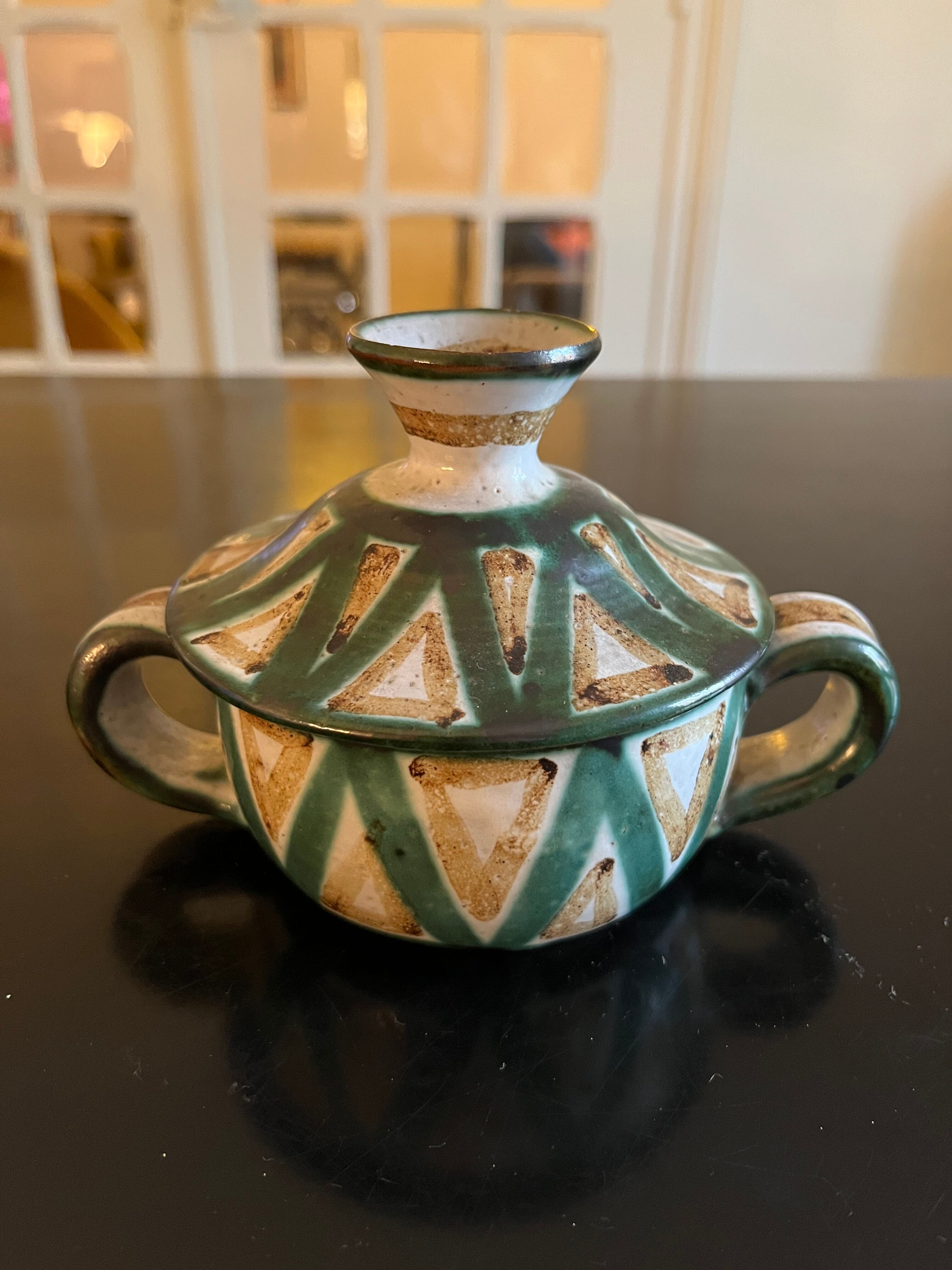 Covered pot Robert Picault