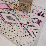 Handmade Moroccan Berber Rug 253 X 145 CM