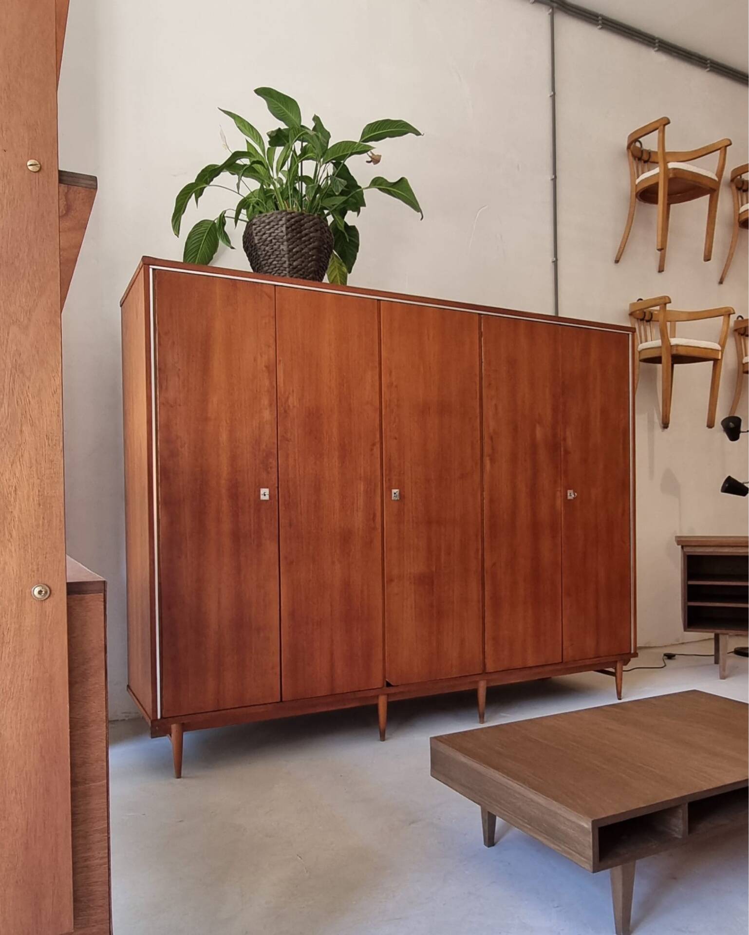 Mid-century wardrobe