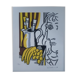 Lithographie de Roy Lichtenstein « Still Life with Picasso »