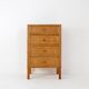 Vintage Bamboo And Rattan Chest Of Drawers - 1960s