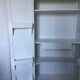 Antique Parisian 3-door wardrobe